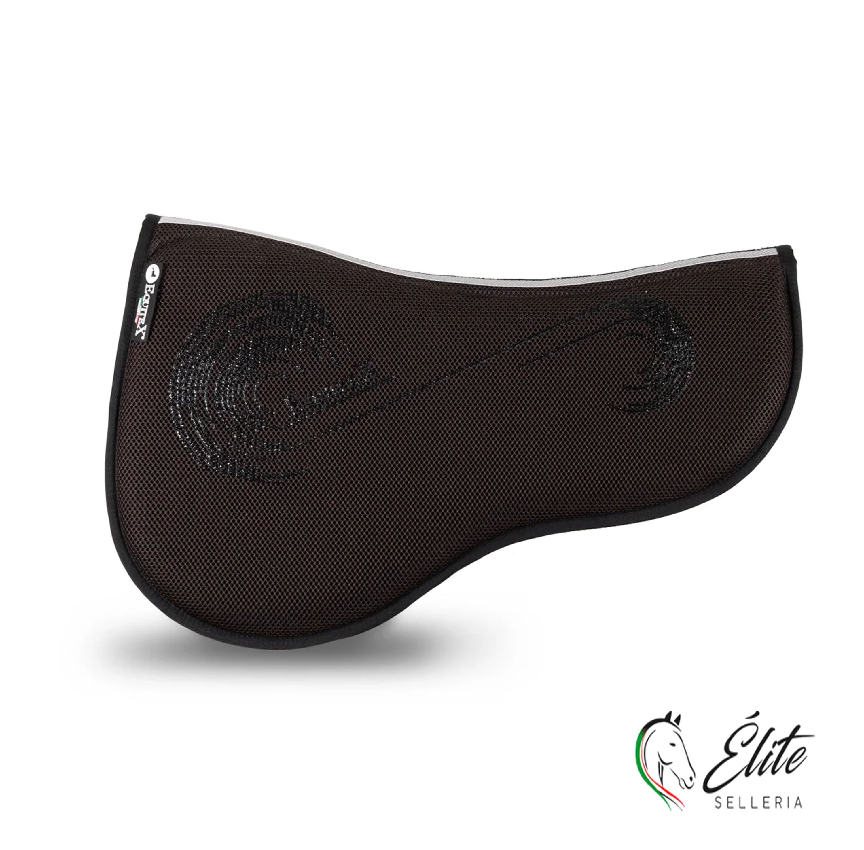 Monta inglese, Sottocuscini e Gel - vendita online Salvagarrese Polar UltraAirtech Marrone - marca: Equitex Italia - Selleria Élite del cavallo - Palermo - Sicilia- Italia