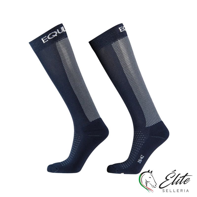 CALZINI CON LOGO JACQUARD BLU PETER