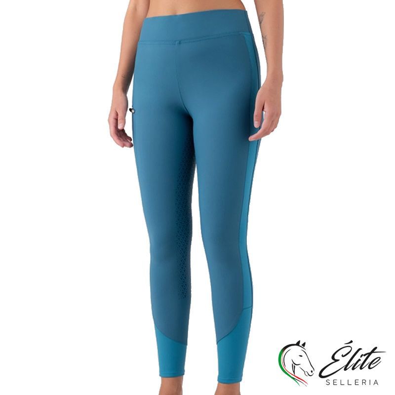 Monta inglese, Abbigliamento, Pantaloni - vendita online LEGGINGS FULL GRIP CON TASCA - marca: Equiline - Selleria Élite del cavallo - Palermo - Sicilia- Italia