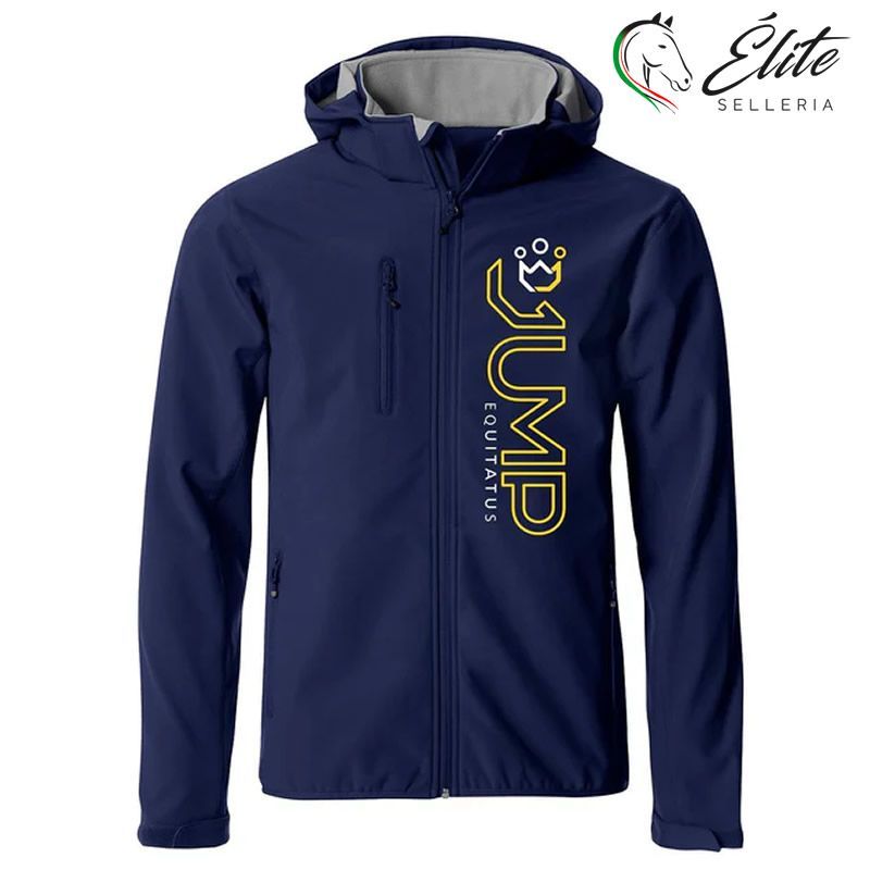 SOFTSHELL JUMP NAVY CON CAPPUCCIO 2024