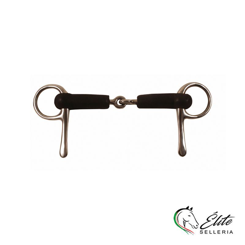 Vendita online FILETTO ASTA SINGOLA GOMMA - Selleria Élite del cavallo - Palermo - Sicilia- Italia