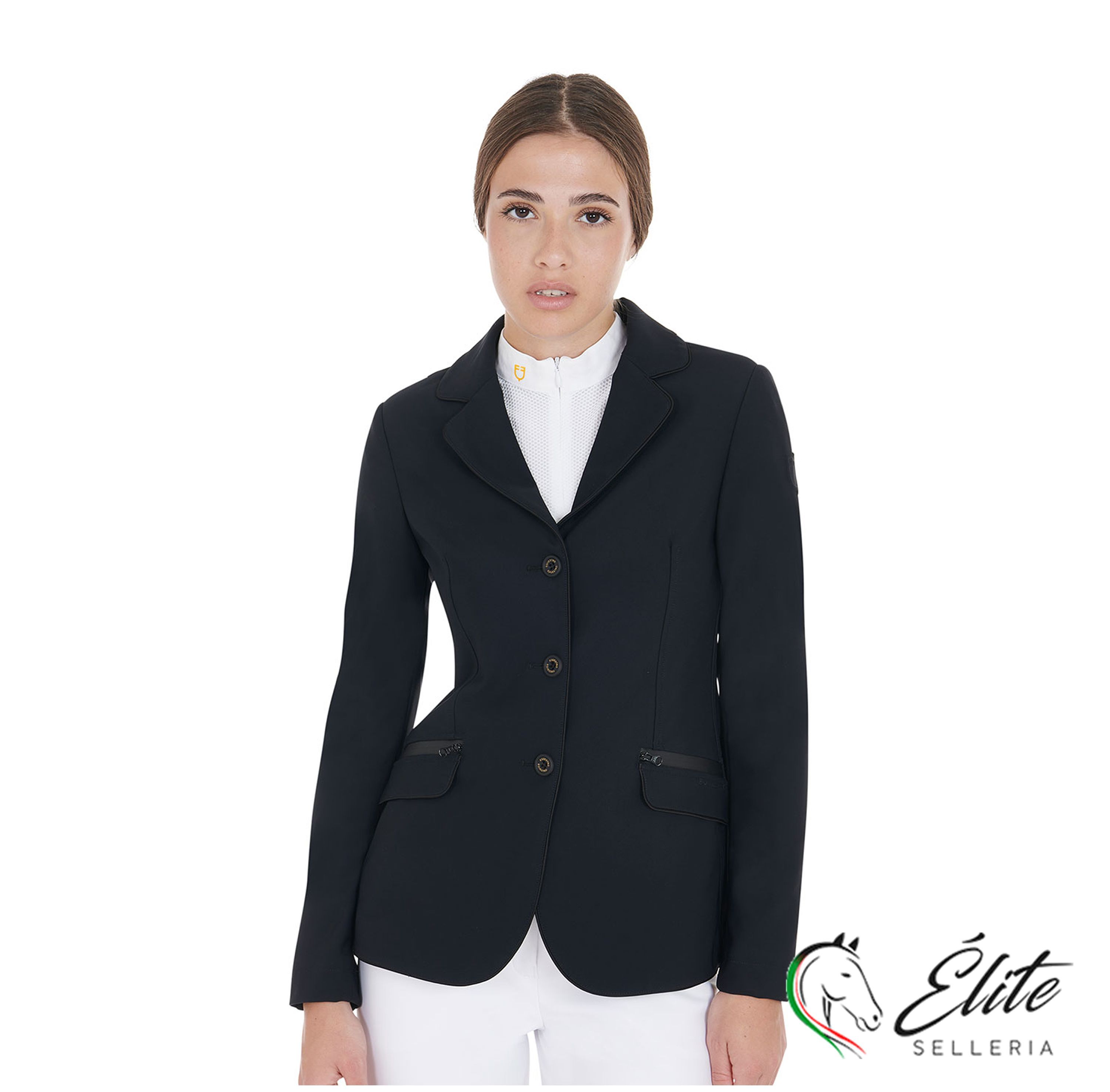 Monta inglese, Abbigliamento, Giacche da concorso - vendita online GIACCA COMPETIZIONE DONNA EQUESTRO - 20 % - marca: Equestro - Selleria Élite del cavallo - Palermo - Sicilia- Italia