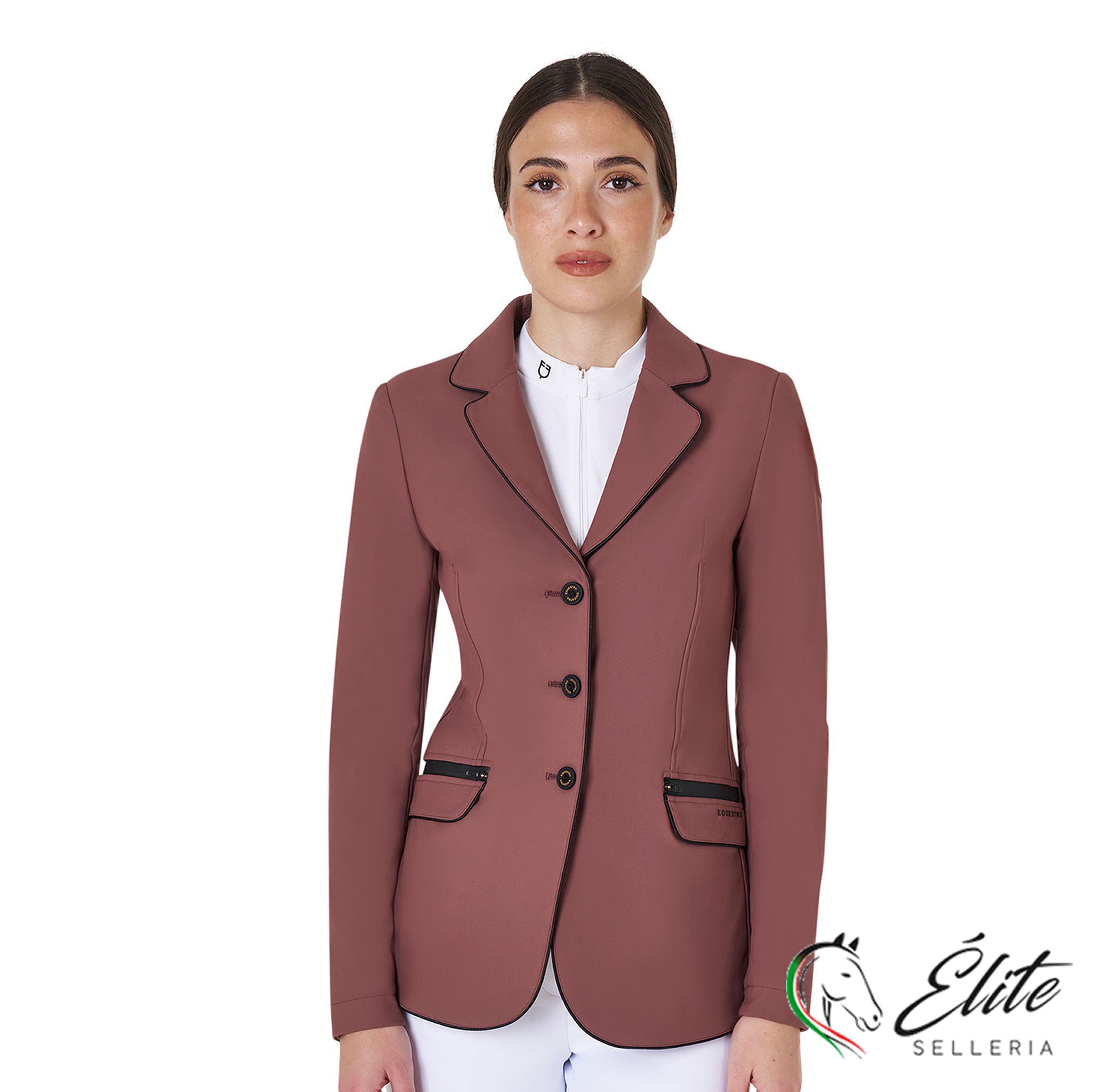Monta inglese, Abbigliamento, Giacche da concorso - vendita online GIACCA COMPETIZIONE DONNA EQUESTRO -20% - marca: Equestro - Selleria Élite del cavallo - Palermo - Sicilia- Italia
