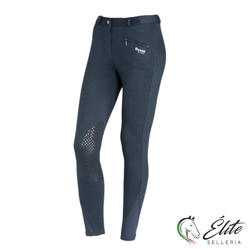 PANTALONI 4 STAGIONI DASLO DONNA BLU CON GRIP