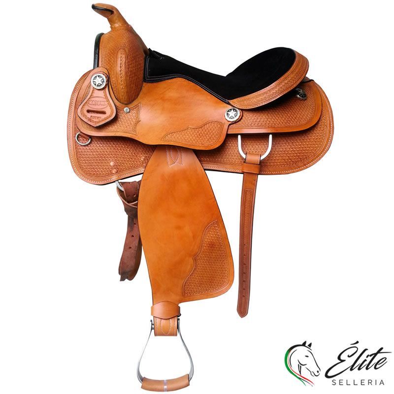 Monta western, Selle Western - vendita online SELLA WESTERN NATOWA LIGHT OIL - marca: Tattini - Selleria Élite del cavallo - Palermo - Sicilia- Italia
