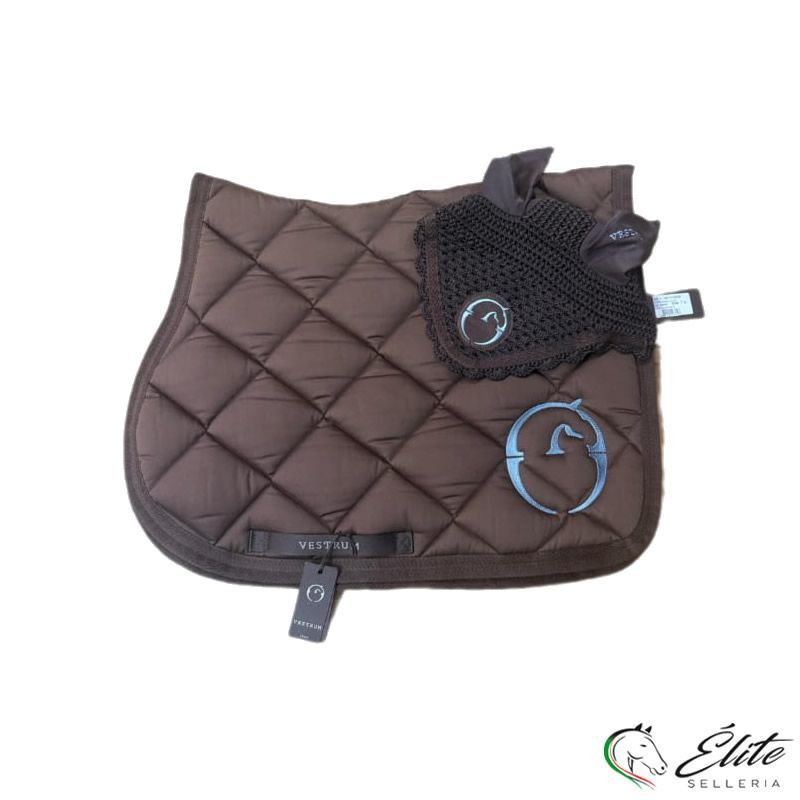 Monta inglese, Sottosella e Cuffiette, Completo Sottosella + Cuffietta - vendita online Sottosella vestrum Bonn - marca: Vestrum - Selleria Élite del cavallo - Palermo - Sicilia- Italia