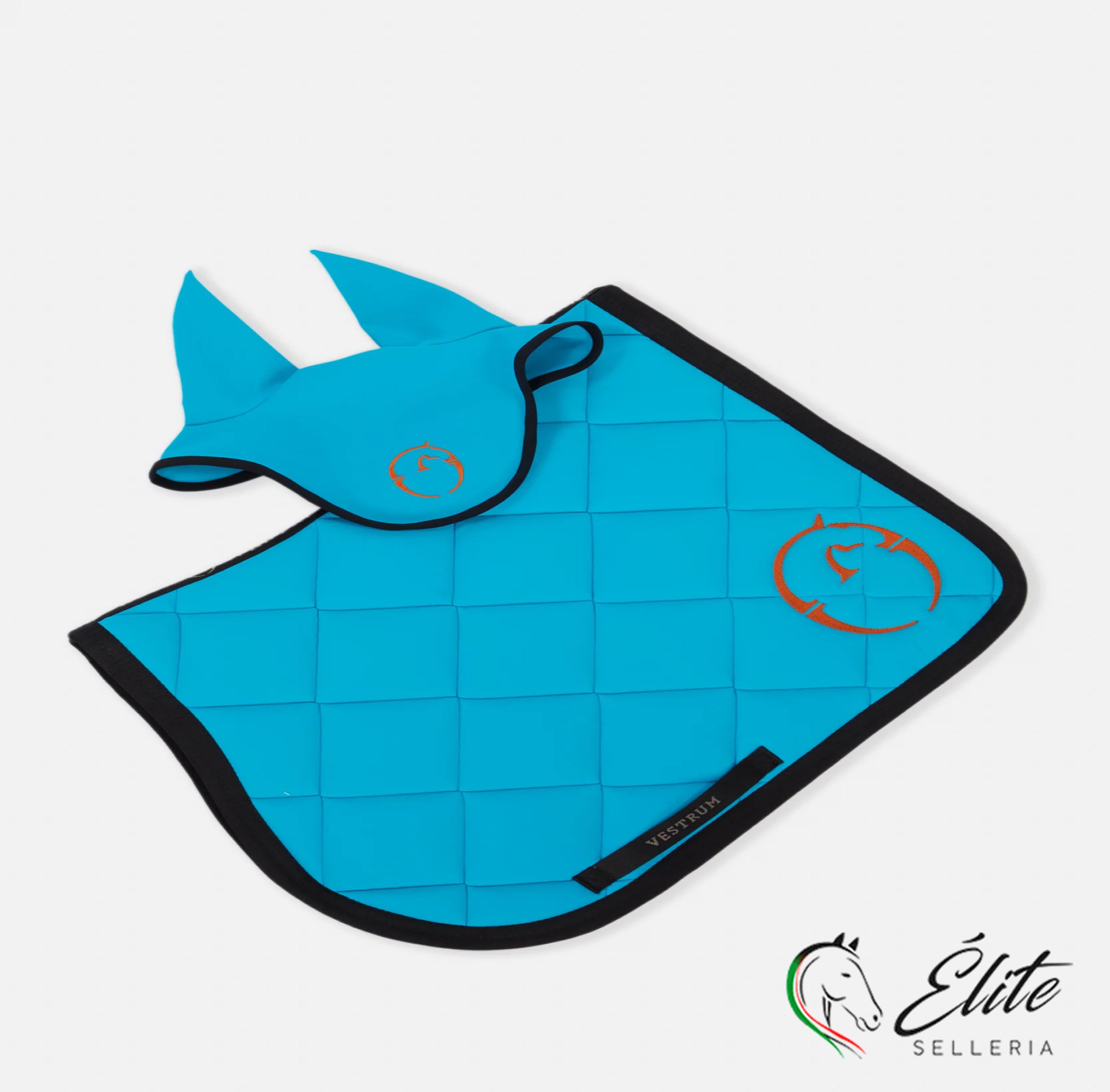 Monta inglese, Sottosella e Cuffiette, Sottosella - vendita online SOTTOSELLA DA SALTO E CUFFIA - marca: Vestrum - Selleria Élite del cavallo - Palermo - Sicilia- Italia